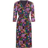 King Louie - Kokerjurk - Groen/Paars/Multicolour - Aansluitend Model