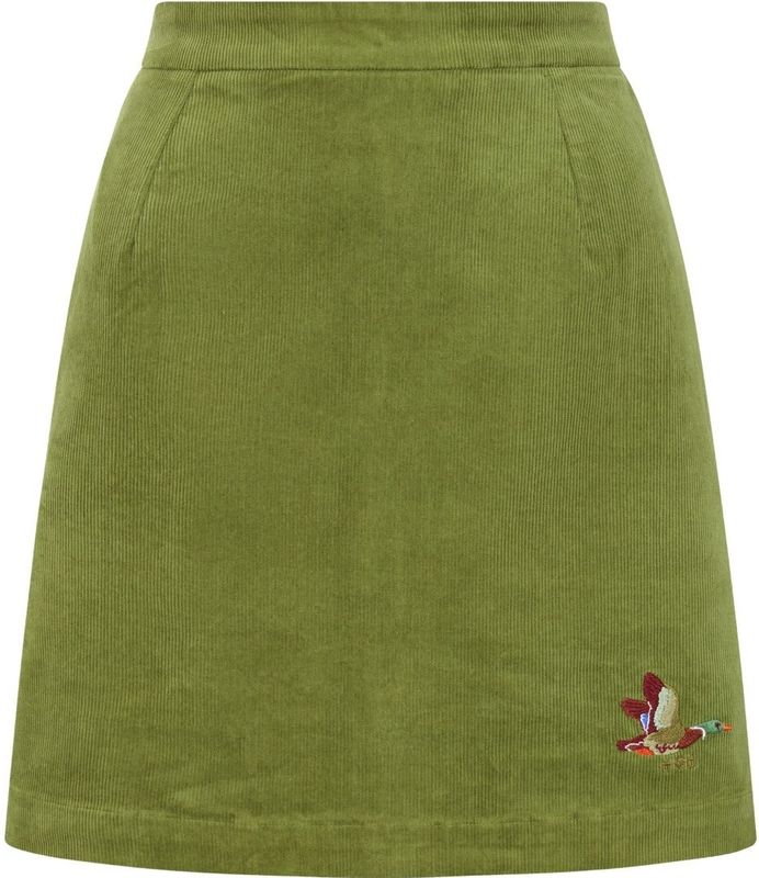 A-lijn rok - Blutsgeschwister - Groen