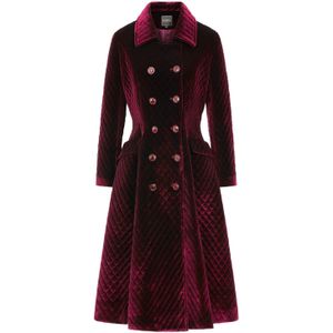 Topvintage - Boutique Collection - Mantel - Bordeauxrood