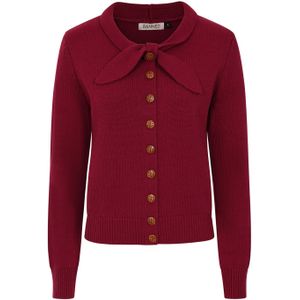 Banned Retro - Cardigan - Bordeauxrood