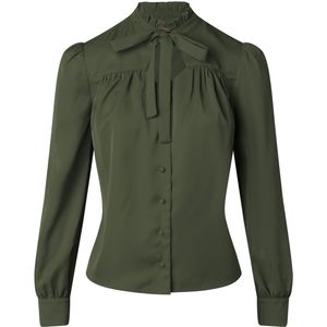 Blouse dames - Vixen - Groen - Maat M