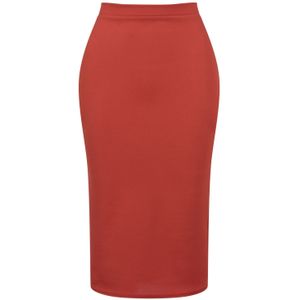 Strakke rok - Vintage Chic for Topvintage - Oranje