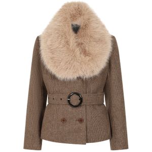 Topvintage - Boutique Collection - Mantel - Bruin