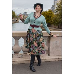 Swing jurk - Miss Candyfloss - Groen/Multicolour