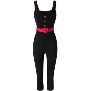 Playsuit & jumpsuit - Vixen (Zwart/Rood)