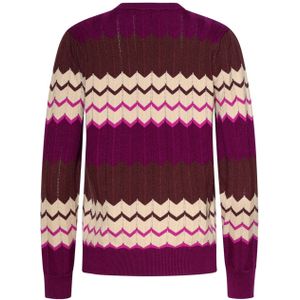 Trui dames - Smashed Lemon - Paars/Bruin