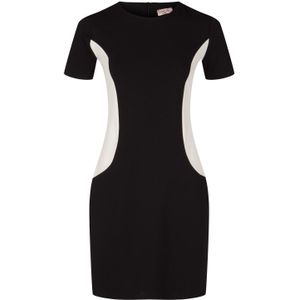 A-lijn jurk - Vintage Chic for Topvintage - Zwart/Wit