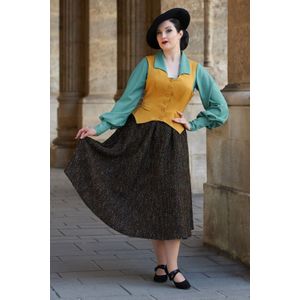 Swing rok - Miss Candyfloss - Zwart/Multicolour