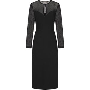 Strakke jurk - Banned Retro - Zwart