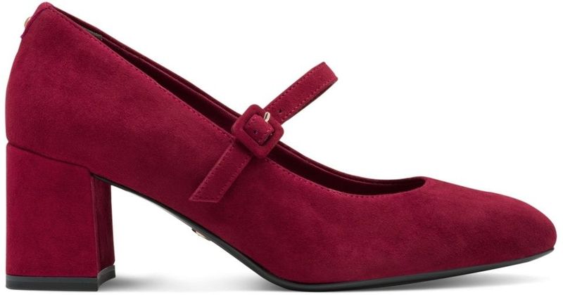 Tamaris - Pumps - Rood - 6,5 cm Blokhak
