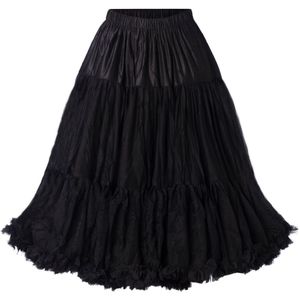 Petticoat - Banned Retro (Zwart)