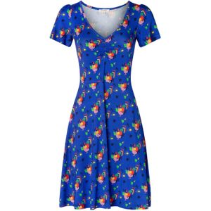 A lijn jurk - Princesse Nomade (Blauw/Multicolour)