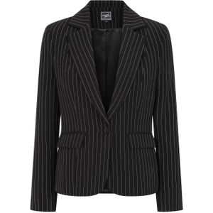 Blazer dames - Glamour Bunny Business Babe - Zwart