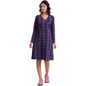 A-lijn jurk - LaLamour - Blauw/Donkerblauw/Multicolour