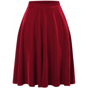 Swing rok - Vintage Chic for Topvintage - Rood