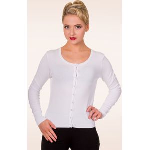 Vest dames - Banned Retro - Wit