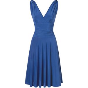 Swing jurk - Vintage Chic for Topvintage (Blauw)