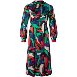 Midi jurk - Louche - Multicolour