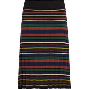 King Louie - A-lijn Rok - Zwart/Multicolour