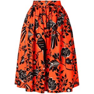 Swing rok - Bunny (Oranje/Multicolour)