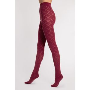 Fiorella - Panty - Rood/Bordeauxrood - 40 denier