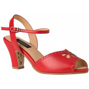 Sandalen dames - Lola Ramona ♥ Topvintage - Rood - Maat 37