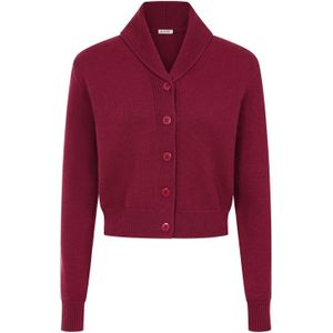 Vest dames - Banned Retro - Rood/Bordeauxrood - Maat M