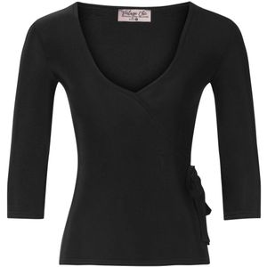 Top - Vintage Chic for Topvintage - Zwart