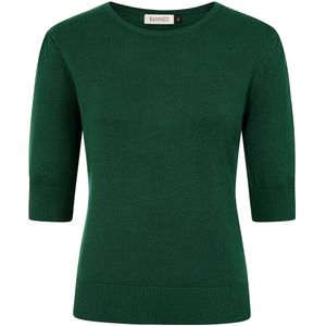 Trui dames - Banned Retro - Groen/Donkergroen