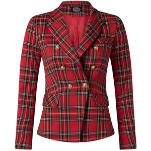 Blazer dames - Hearts & Roses - Rood