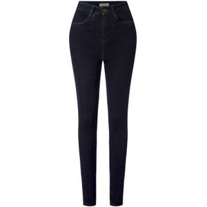 Jeans dames - Banned Retro - Blauw/Donkerblauw - Maat XS