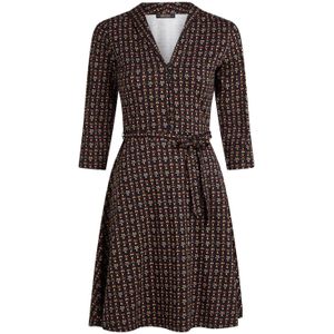 A-lijn jurk - King Louie - Zwart/Multicolour