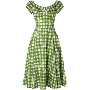 Swing jurk - Collectif Clothing (Groen)
