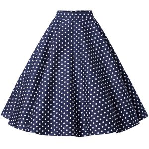 Swing rok - Banned Retro (Blauw)