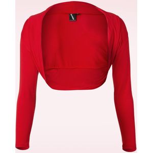 Banned - Folded Bolero - Rood - Vesten