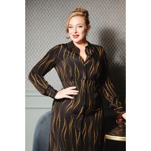 A-lijn jurk - King Louie - Zwart