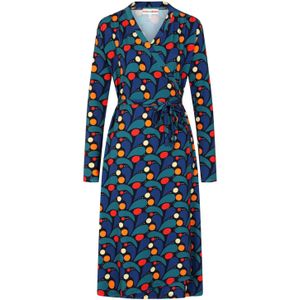 A-lijn jurk - Cissi och Selma - Blauw/Donkerblauw/Multicolour