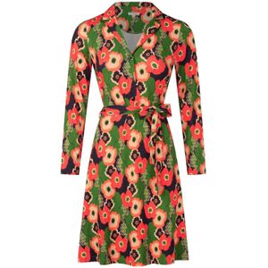 Princesse Nomade - A-lijn Jurk - Groen/Multicolour