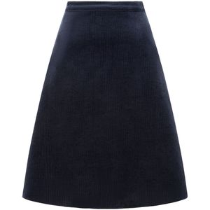 A-lijn rok - Very Cherry - Blauw/Donkerblauw