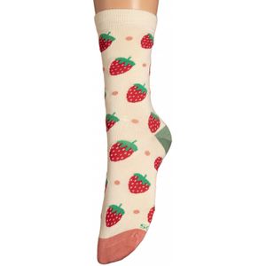 Kousjes & Sokken - Socksmith - Creme/Multicolour
