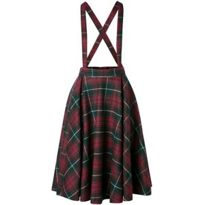 Swing rok - Timeless - Rood/Groen/Multicolour