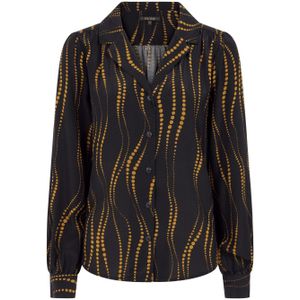 Blouse dames - King Louie - Zwart/Multicolour