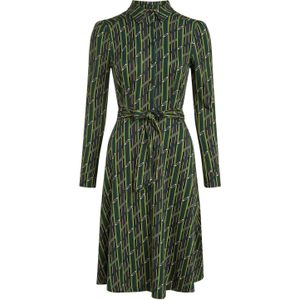 King Louie - Sheeva - Swing Jurk - Groen