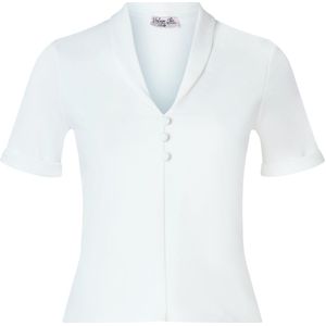 Top - Vintage Chic for Topvintage - Creme - Maat 16