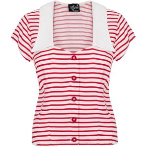 Blouse - Bunny (Rood/Wit)