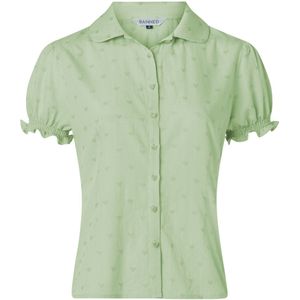 Blouse - Banned Retro (Groen)