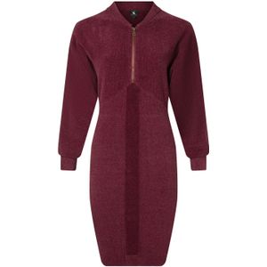Strakke jurk - K-Design - Rood/Bordeauxrood