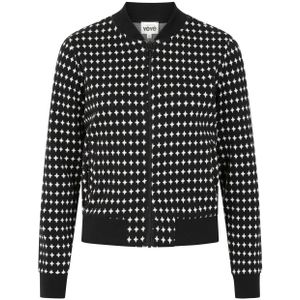 Jacket dames - Mademoiselle YéYé - Zwart/Wit