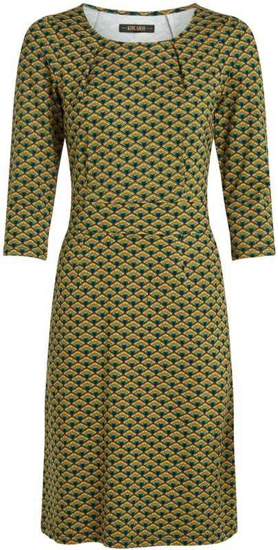 King Louie - A-lijn Jurk - Groen