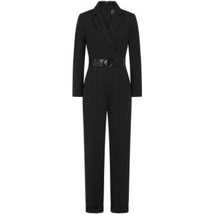Jumpsuit - Glamour Bunny Business Babe - Zwart